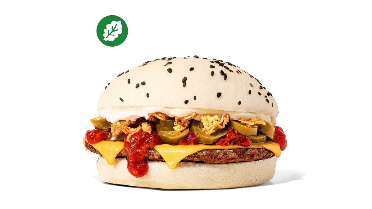 Plant-Based Bloody Bite Burger