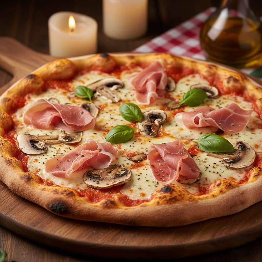 Pizza Prosciutto Funghi Ø 32cm
