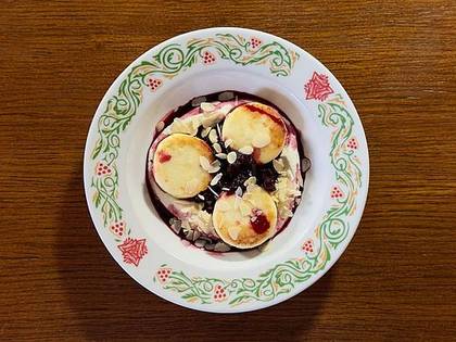 Ricotta and Cherry Syrniki