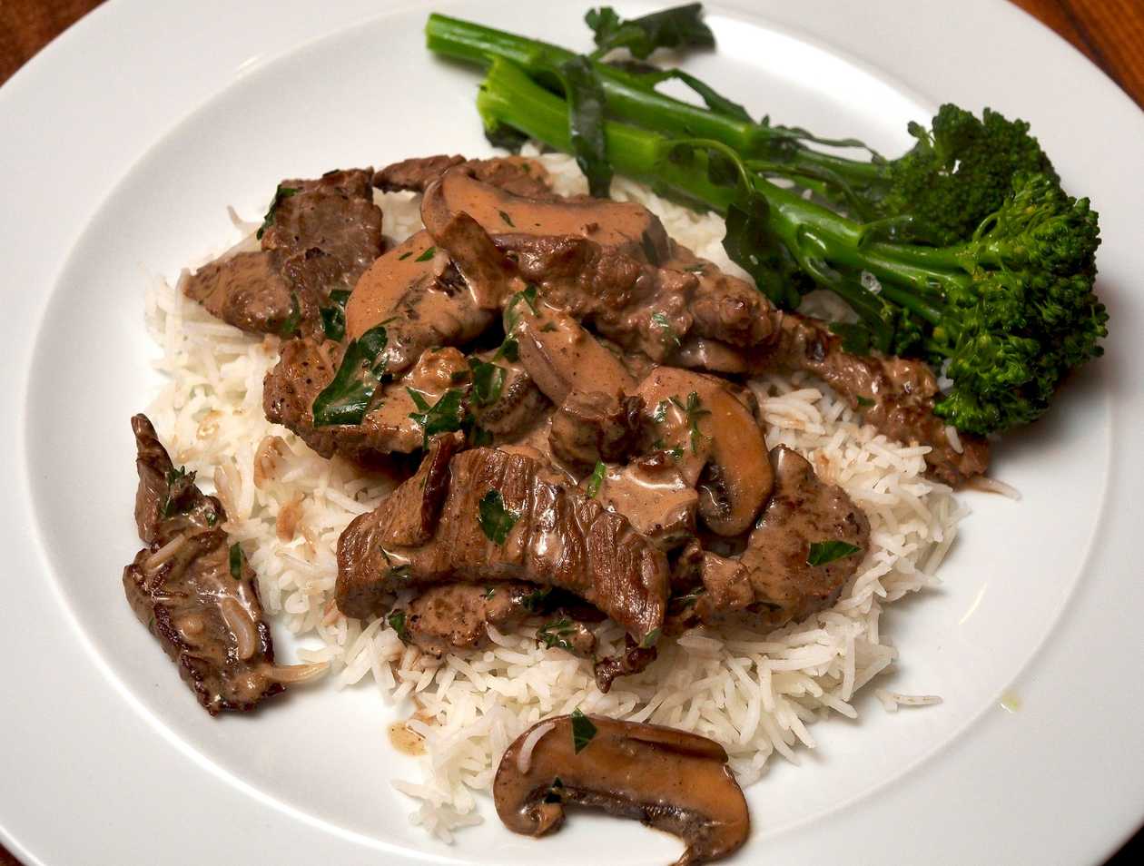 Filetto di Manzo con Funghi Porcini