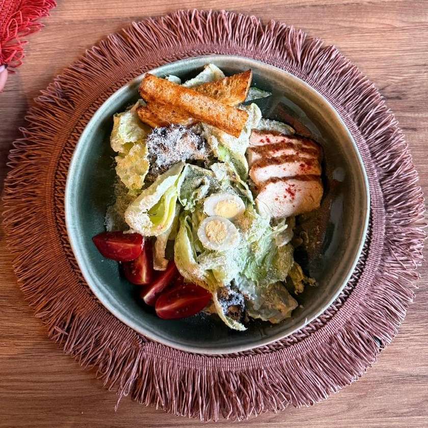 Caesar With Chicken