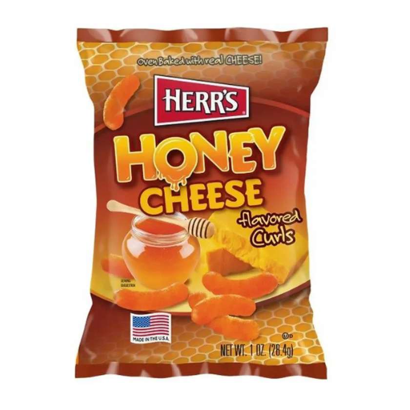 Herr's Honey Cheese Curls 28g