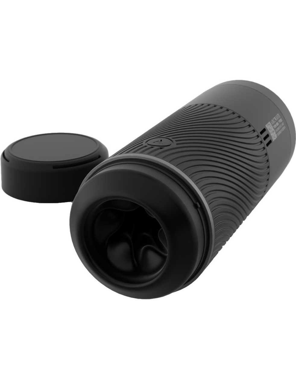 Arcwave Pow Silicone Stroker with Suction Control (black)