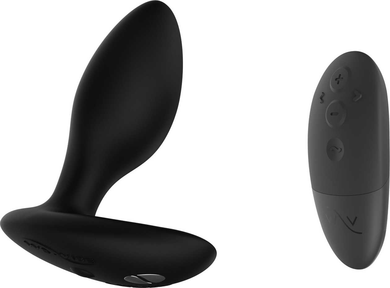 We-Vibe Ditto+ Remote & App-controlled Vibrating Anal Plug (black)