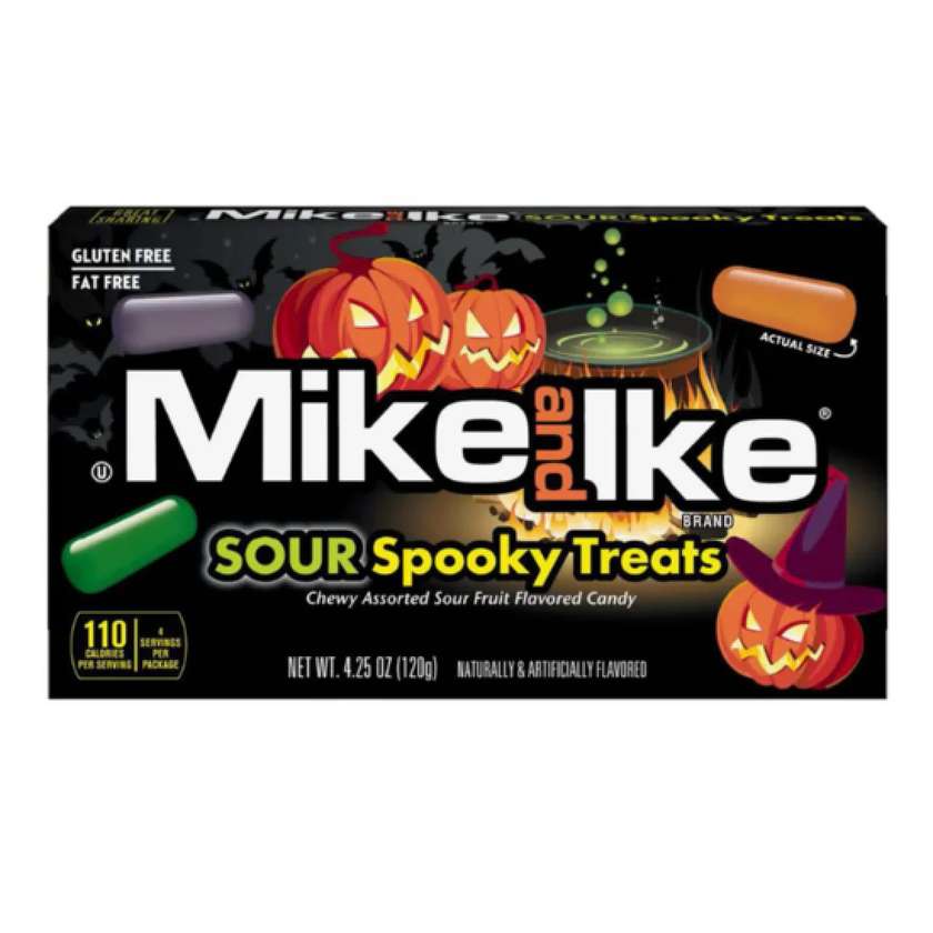 Mike and Ike Sour Spooky Treats 120g