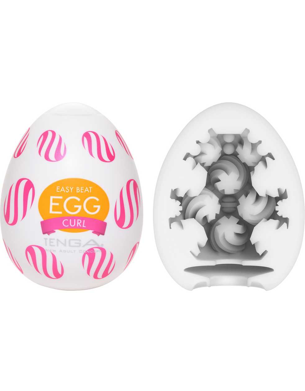 Tenga Egg Wonder Stretchy Portable Male Masturbator (Curl)