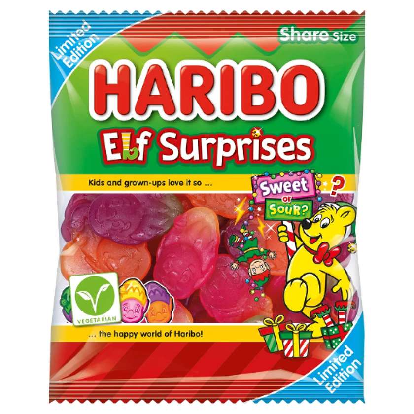 Haribo Elf Surprises Clipstrip 160g