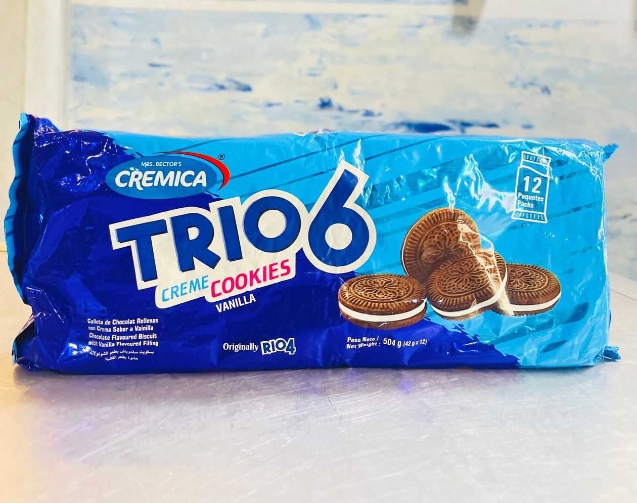 Trio 6 creme cookie