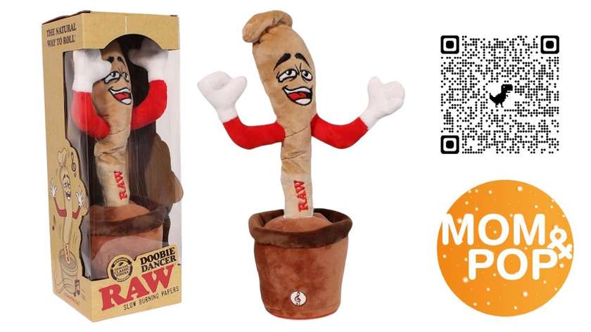 🆕 RAW Doobie Dancer, 34cm