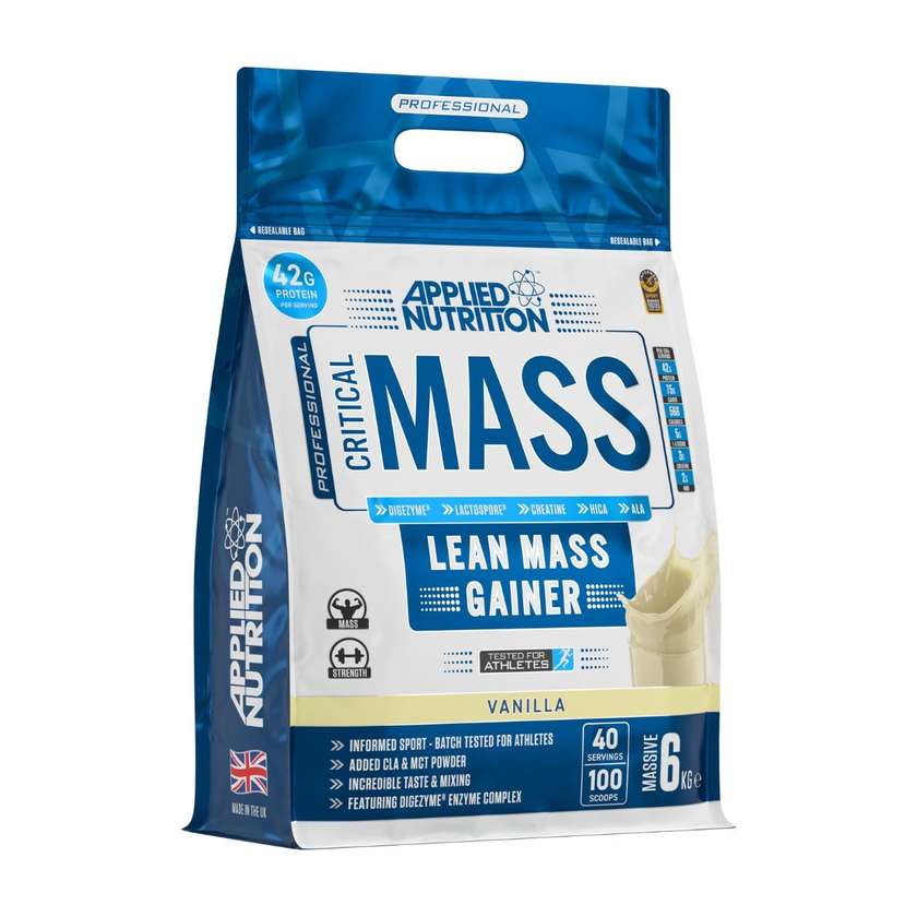 Applied Nutrition Critical Mass Professional Vanilla 6Kg