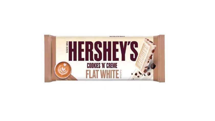 Chocolate HERSHEY'S COOKIES N CREME (FLAT WHITE), 90g