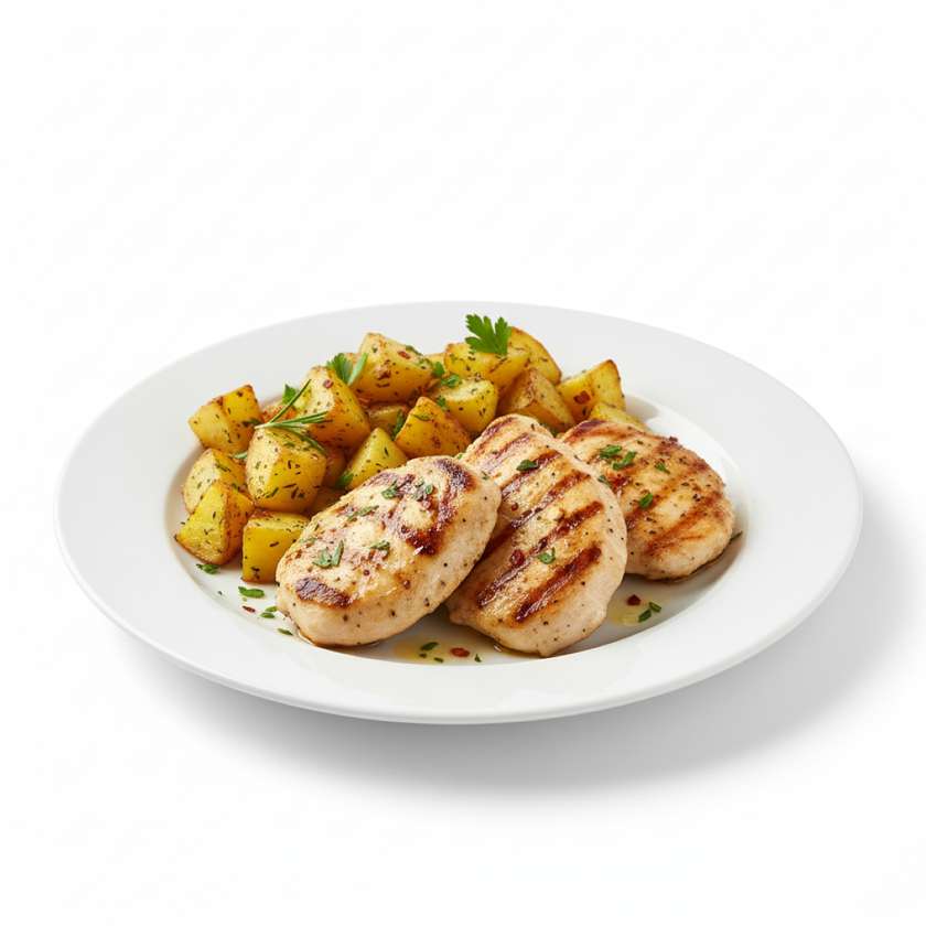 Chicken Steak with Potatoes