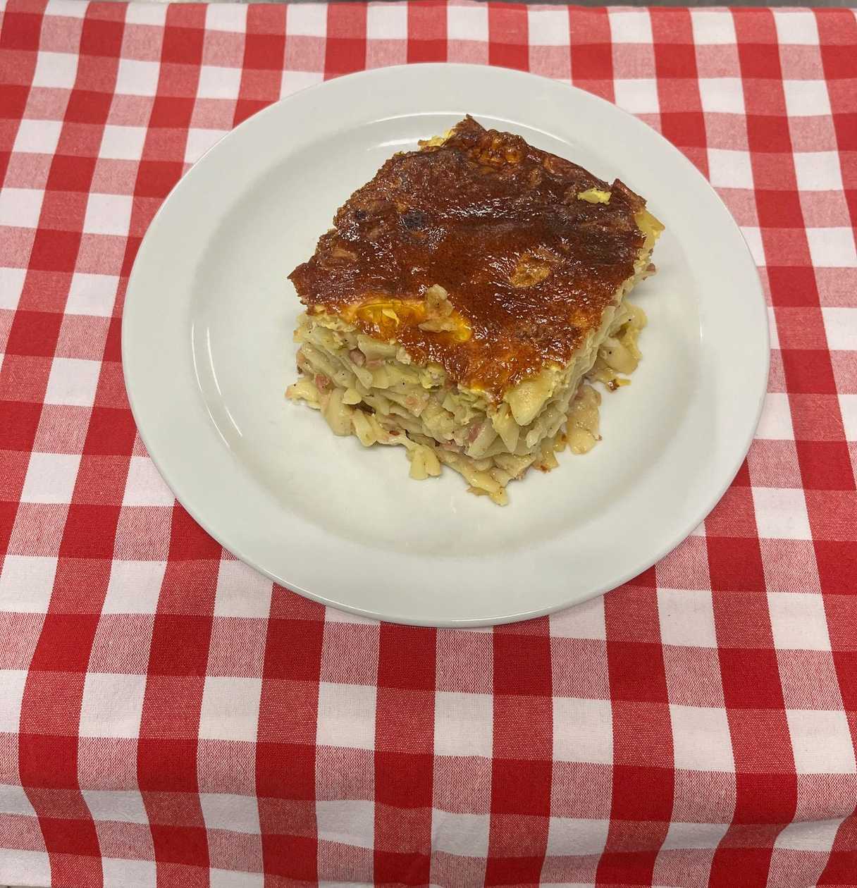 Baked Ham and Pasta