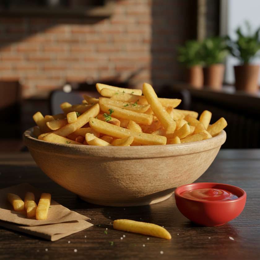 French fries crispers