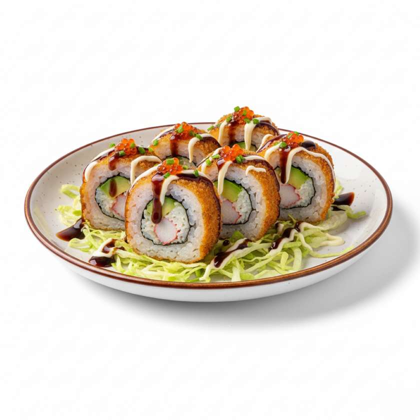 Fried California roll