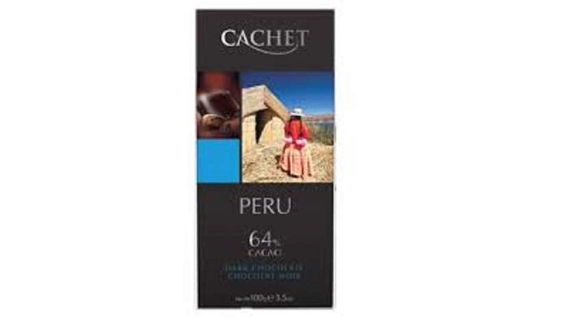 CACHET 64% PERU 100 GR