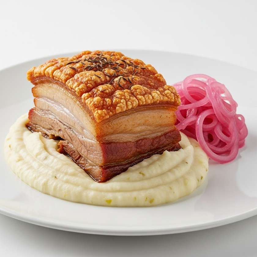 Pečený Bůček na Pivu a Kmíně