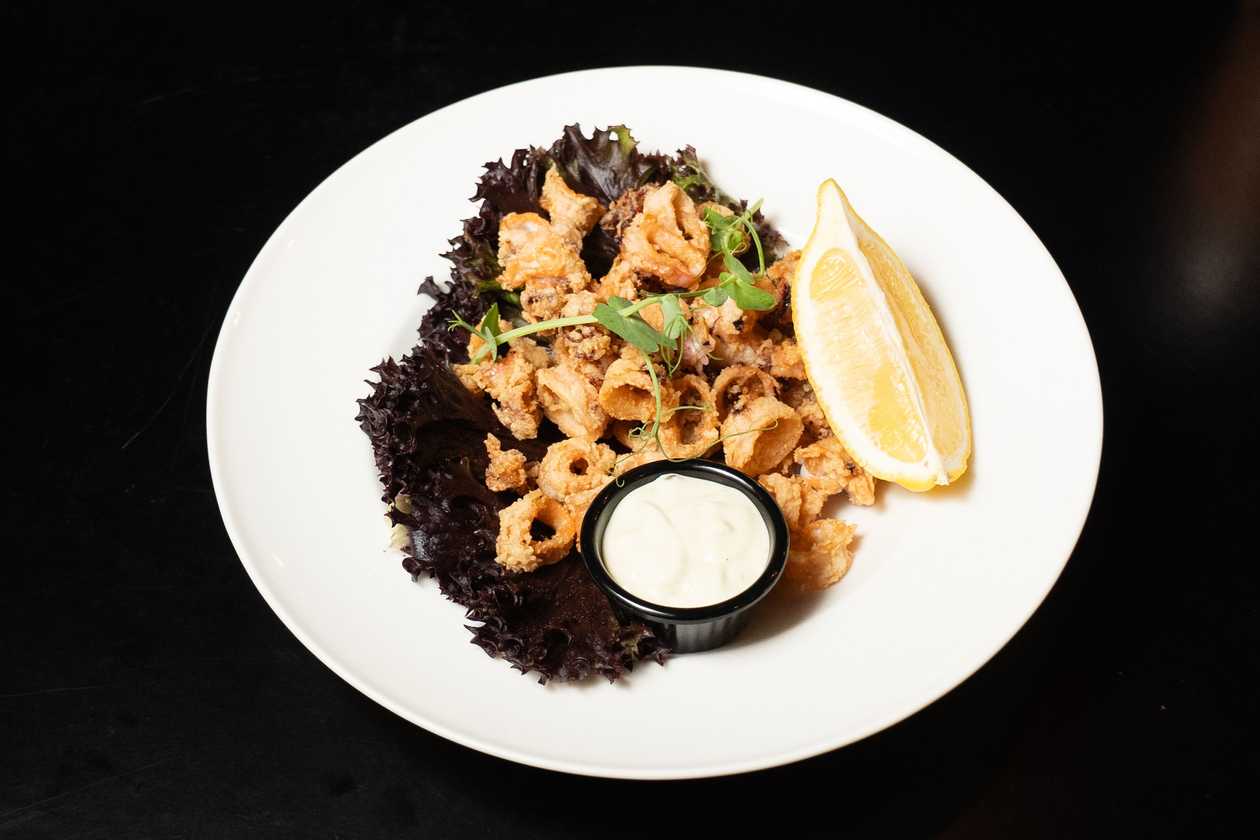 Golden Fried Calamari
