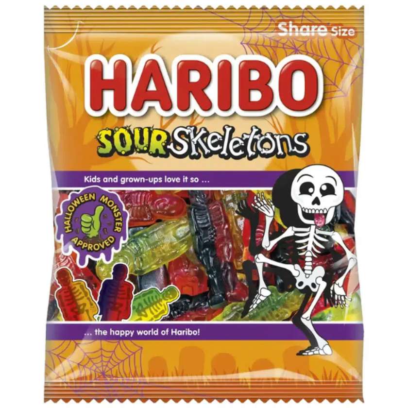 Haribo Sour Skeletons 140g