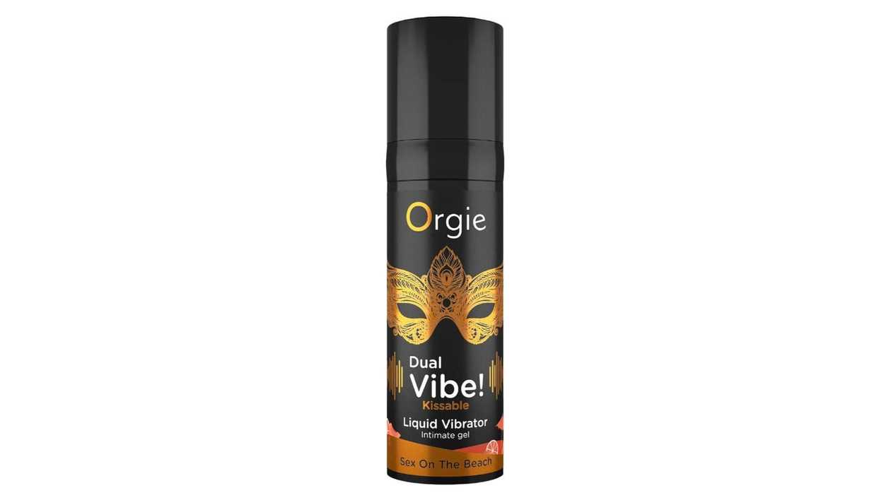 Orgie Dual Vibe! Kissable Sex On The Beach Orgasm Enhancer Gel (15 ml)