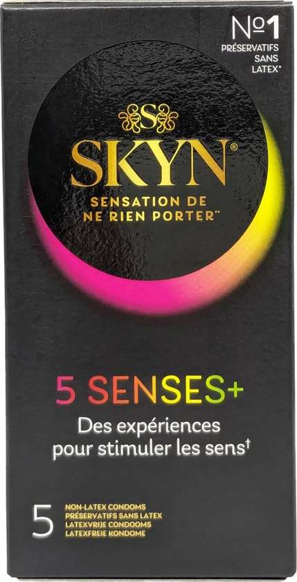 SKYN 5 Senses+ condoms (5 pcs)