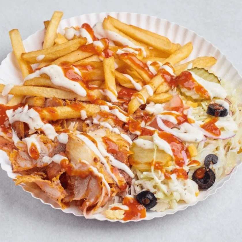 Kebab na talerzu standard