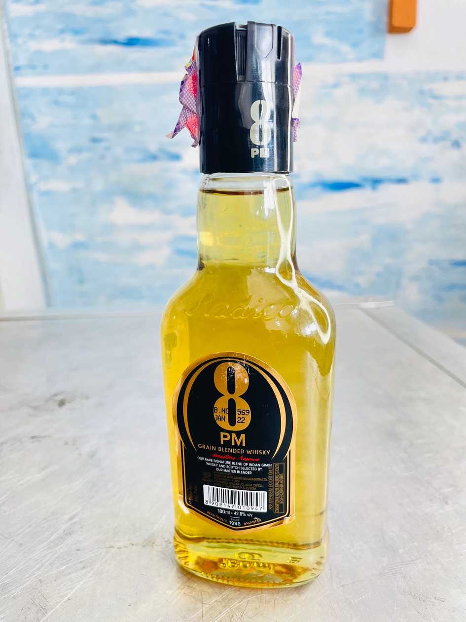 8PM Premium Whisky — smooth, warm and boldly comforting.