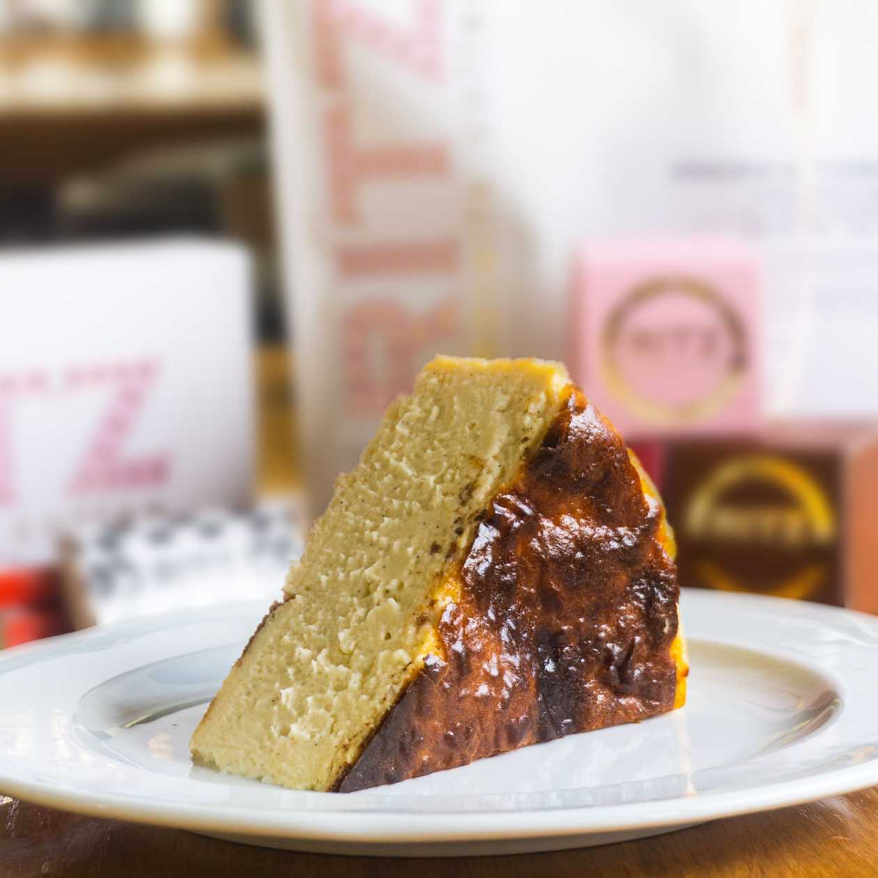 Classic San Sebastian cheesecake