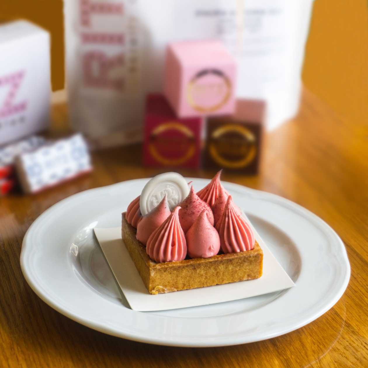 Strawberry tart Ritz