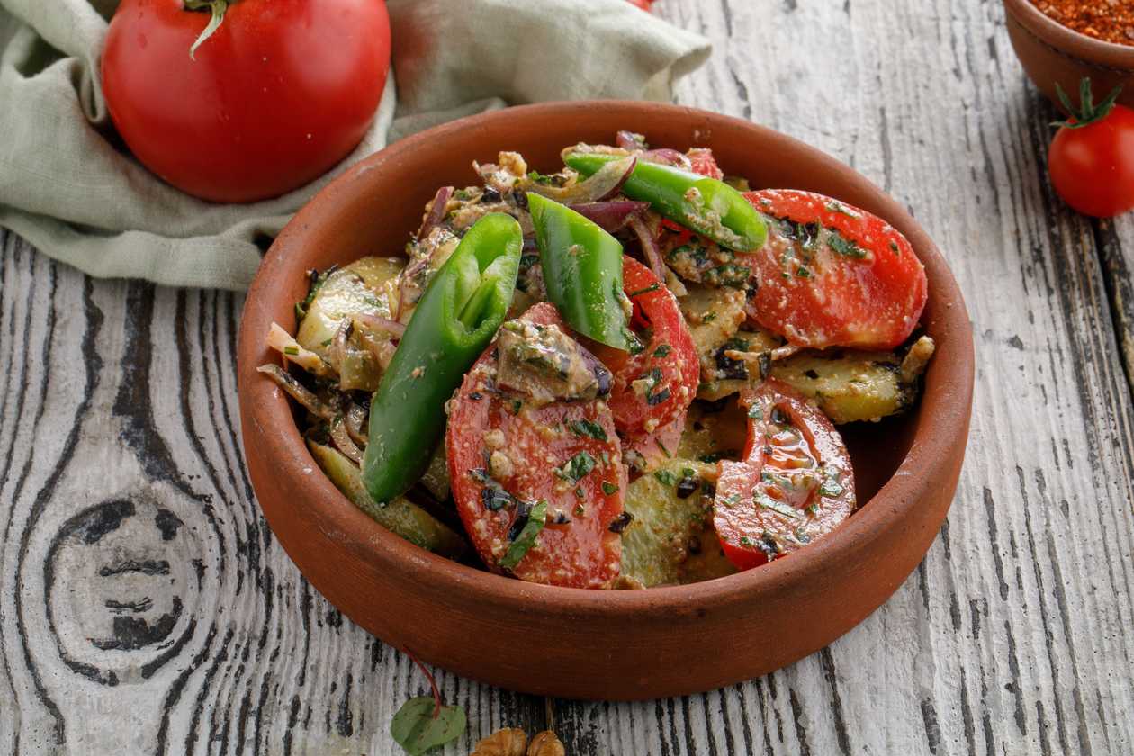 Georgian Salad With Spices
