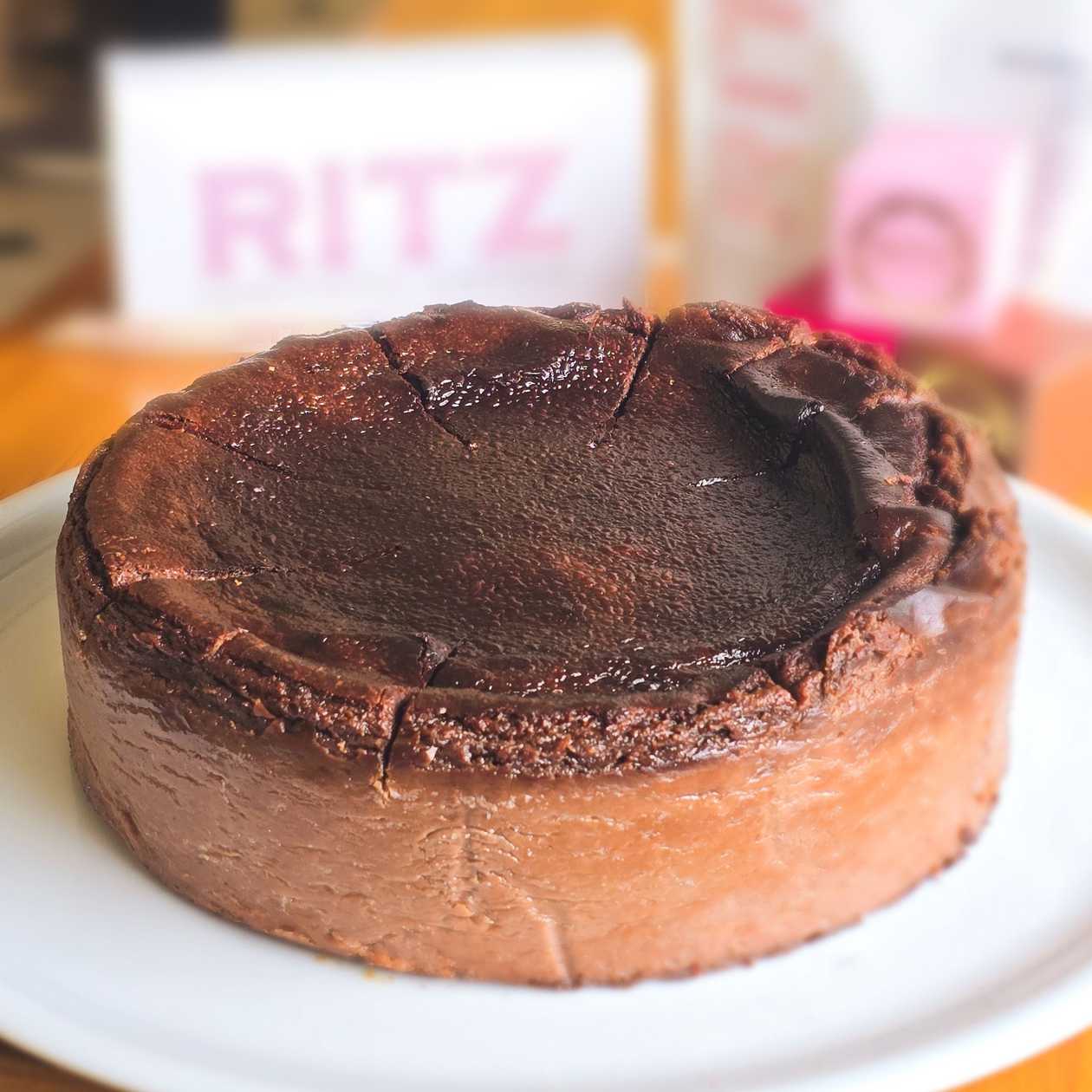 Whole Chocolate San Sebastian Cheesecake