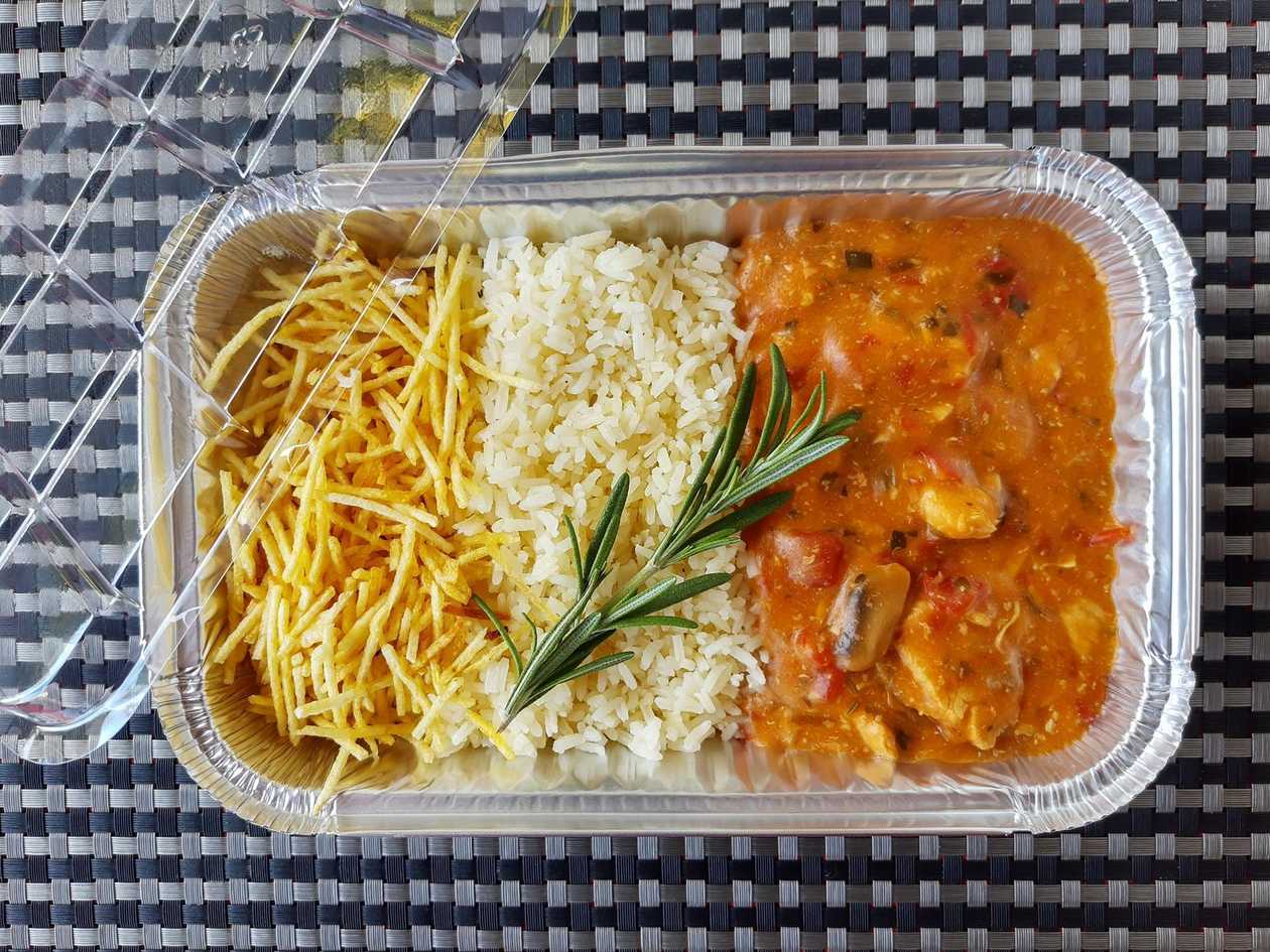 Strogonoff de frango