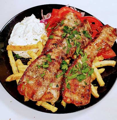 Panceta de pork la farfurie