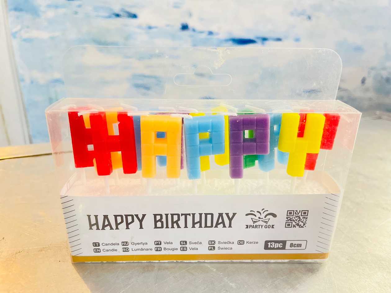 Birthday candle