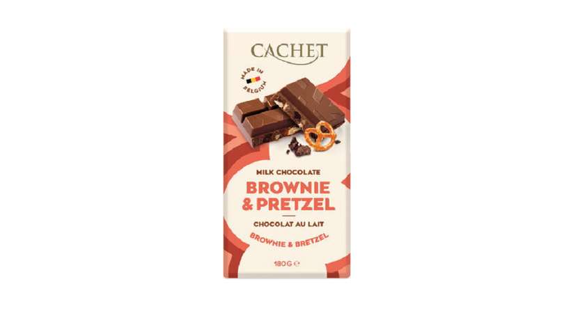 CACHET BROWNIE PRETZEL 180GR