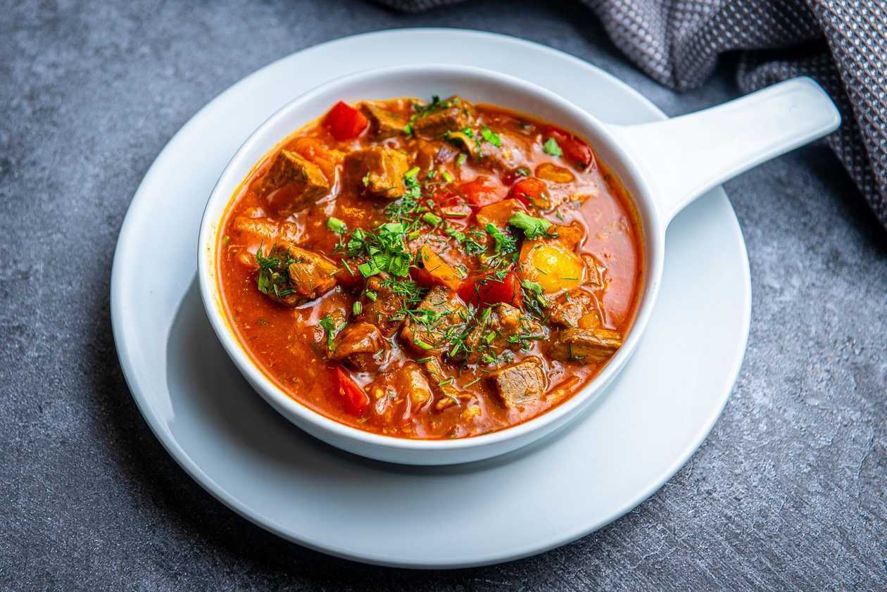 Goulash from beef
