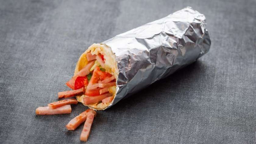 Wrap with ham