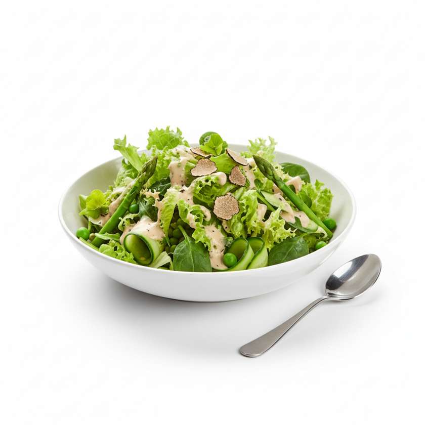 🆕"Žaliosios Deivės" salotos su trumų padažu