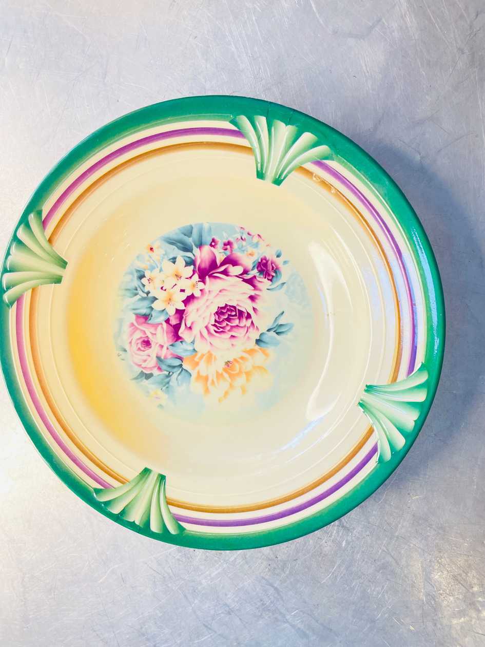 2Flower plastic Plate
