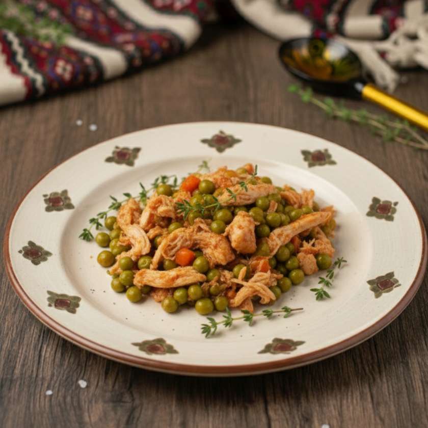 Mazăre cu pui - 200gr