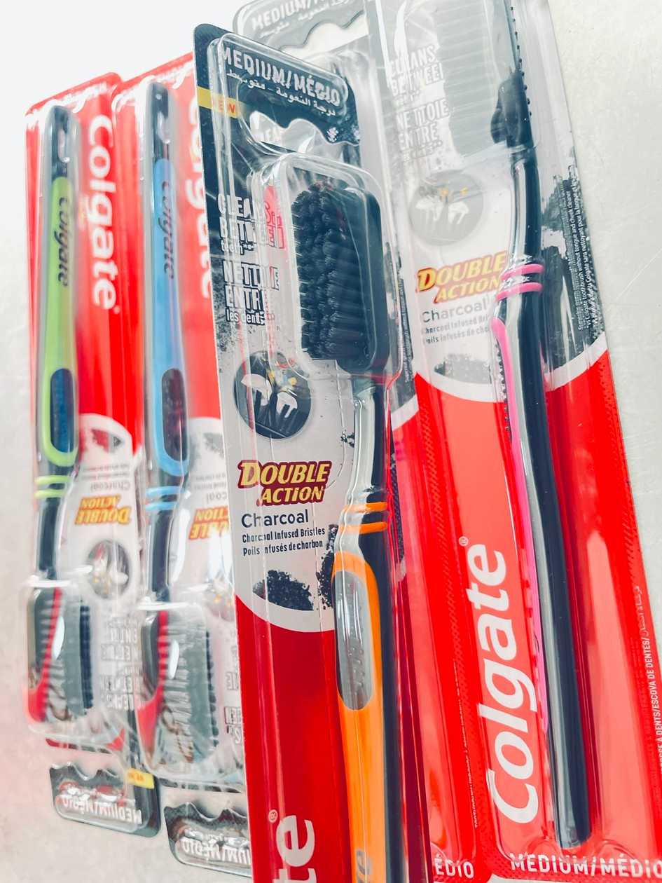 Colgate charcoal brush