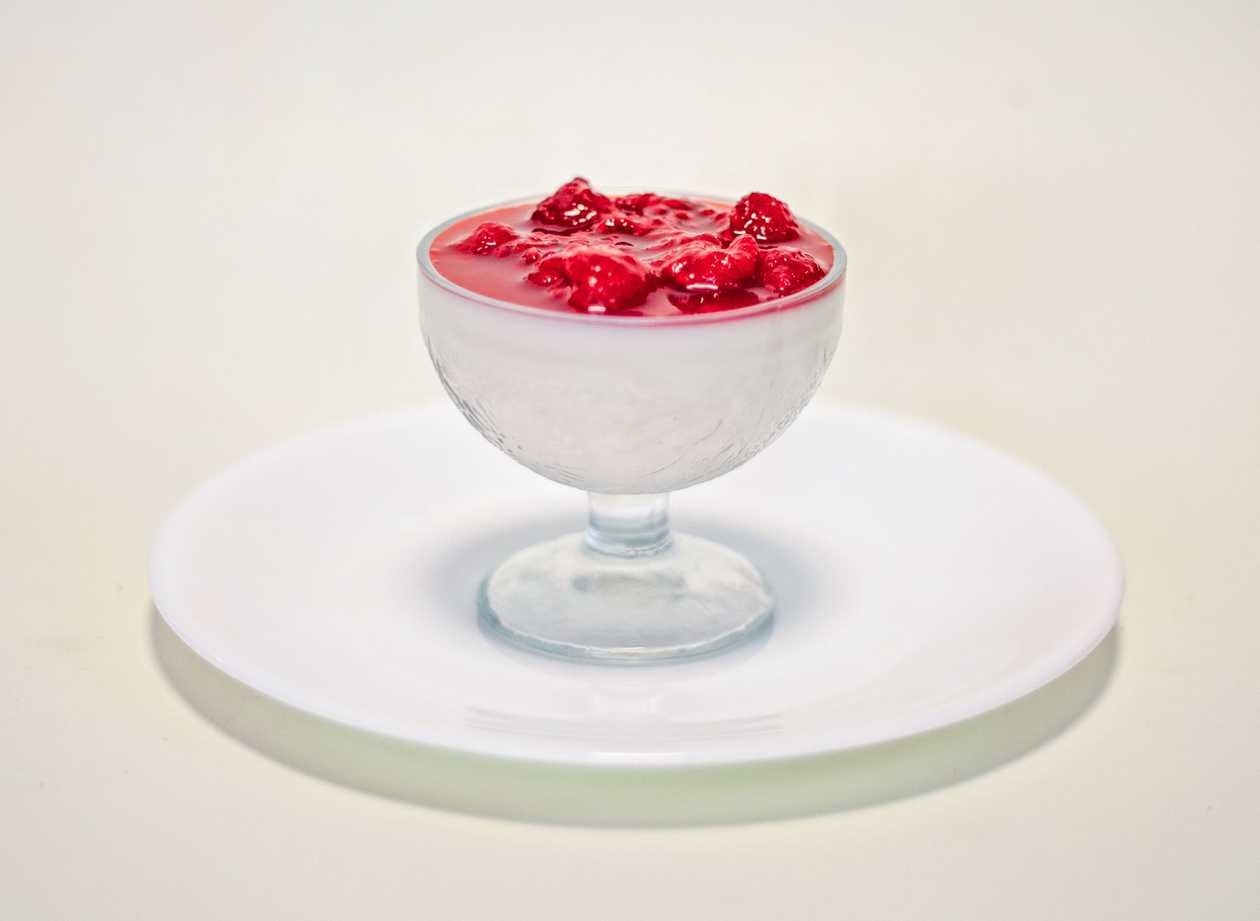 Domácí panna cotta