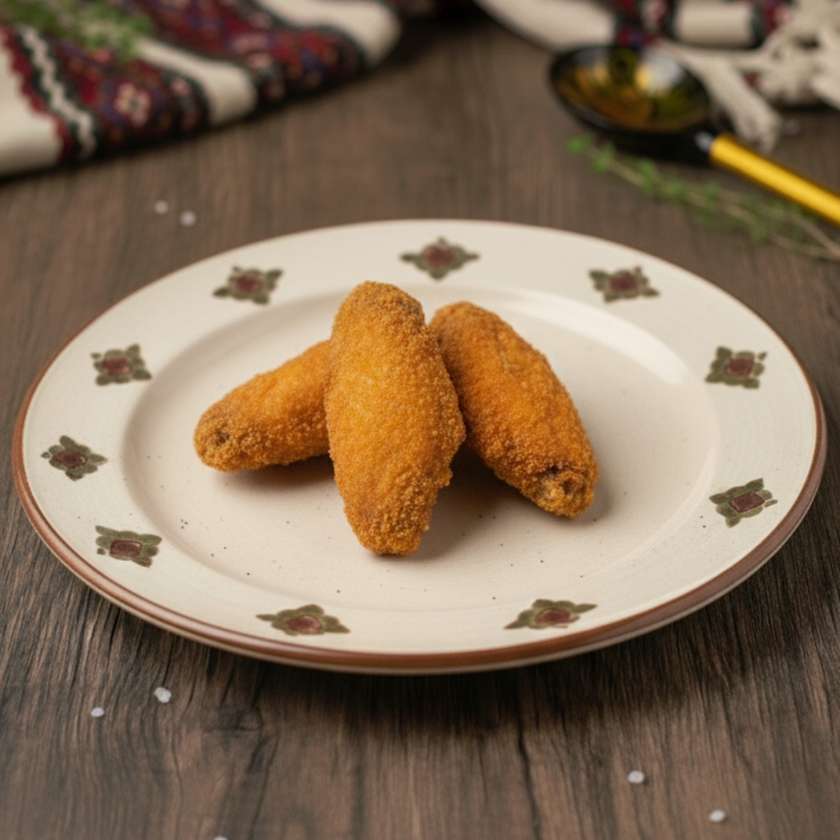 Aripioare de pui panate picante - 200gr