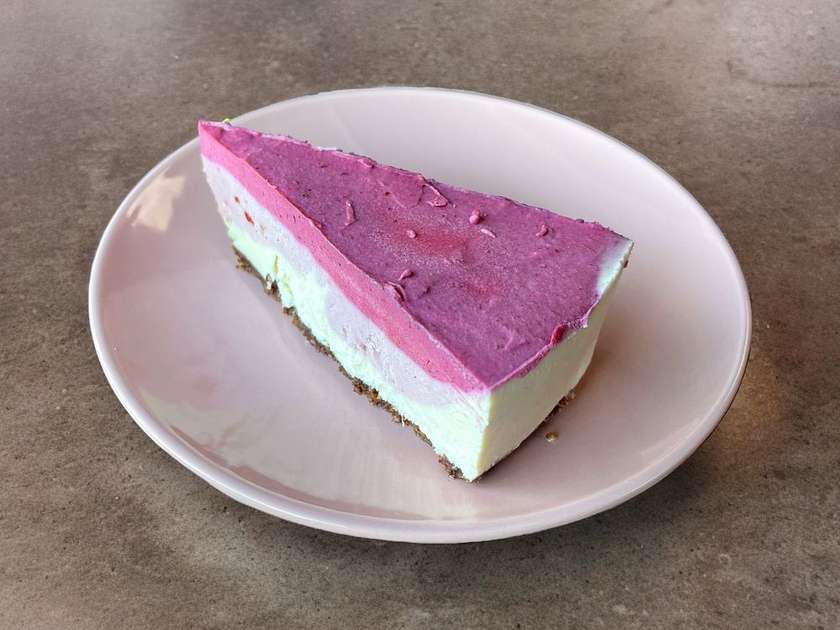 Raw Forest Fruit Cheesecake