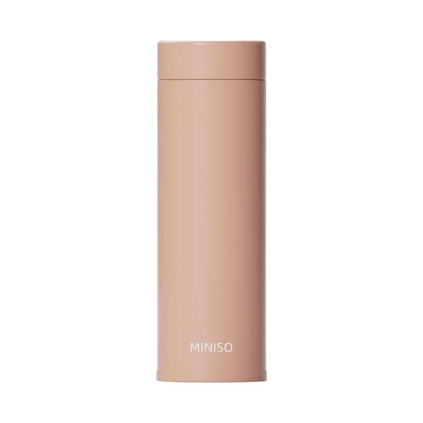 Portable Double-Wall Insulated Bottle 300mL(Light-Pink)