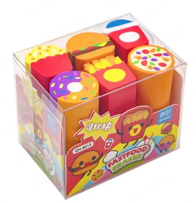 Cutting Fun Collection Fast Food Eraser