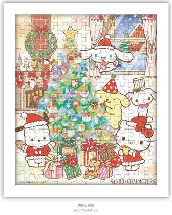 Sanrio characters Christmas Collection 300-Piece Photo Frame Puzzle (PDQ)