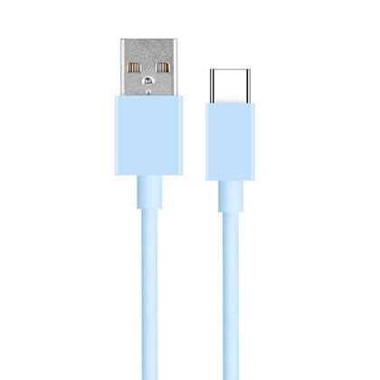 Master Series Silicone 2m Type-C Charging Cable(Blue)