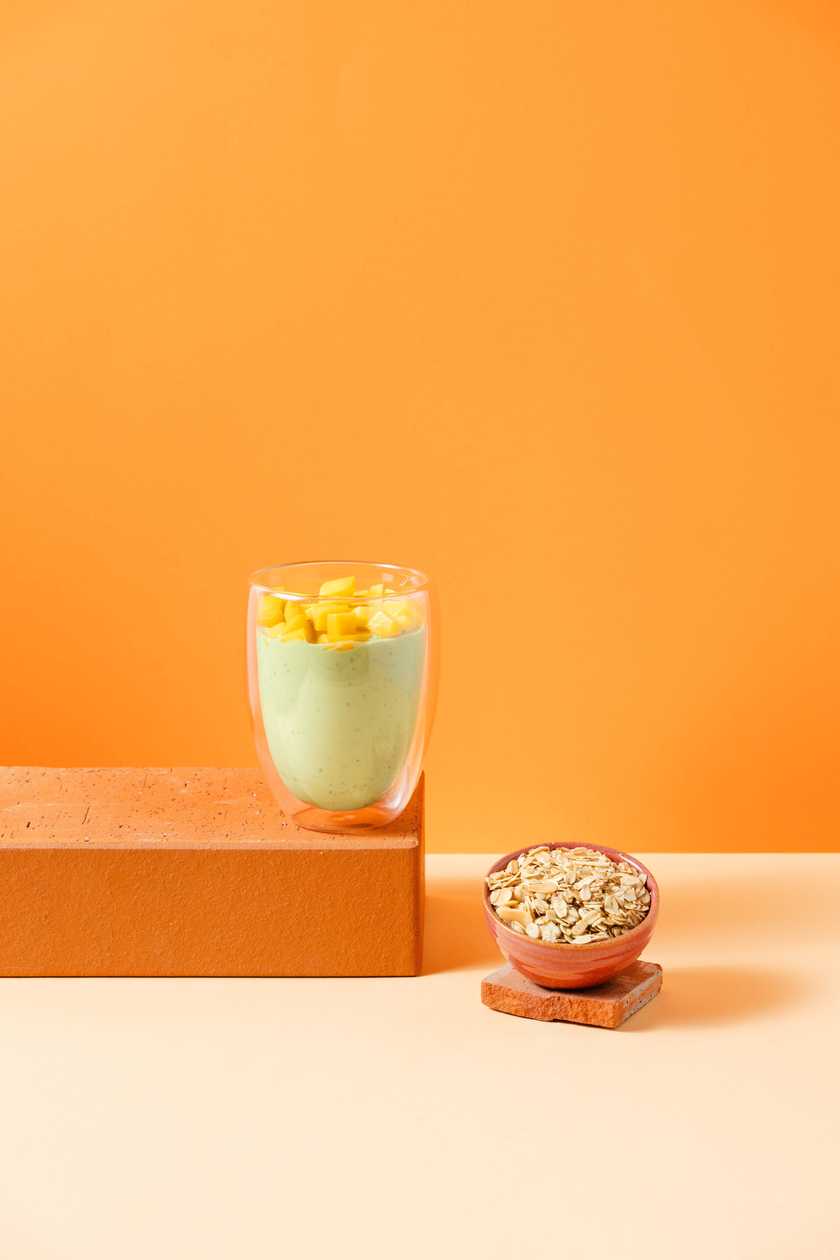Mango Matcha Yogurt Cream