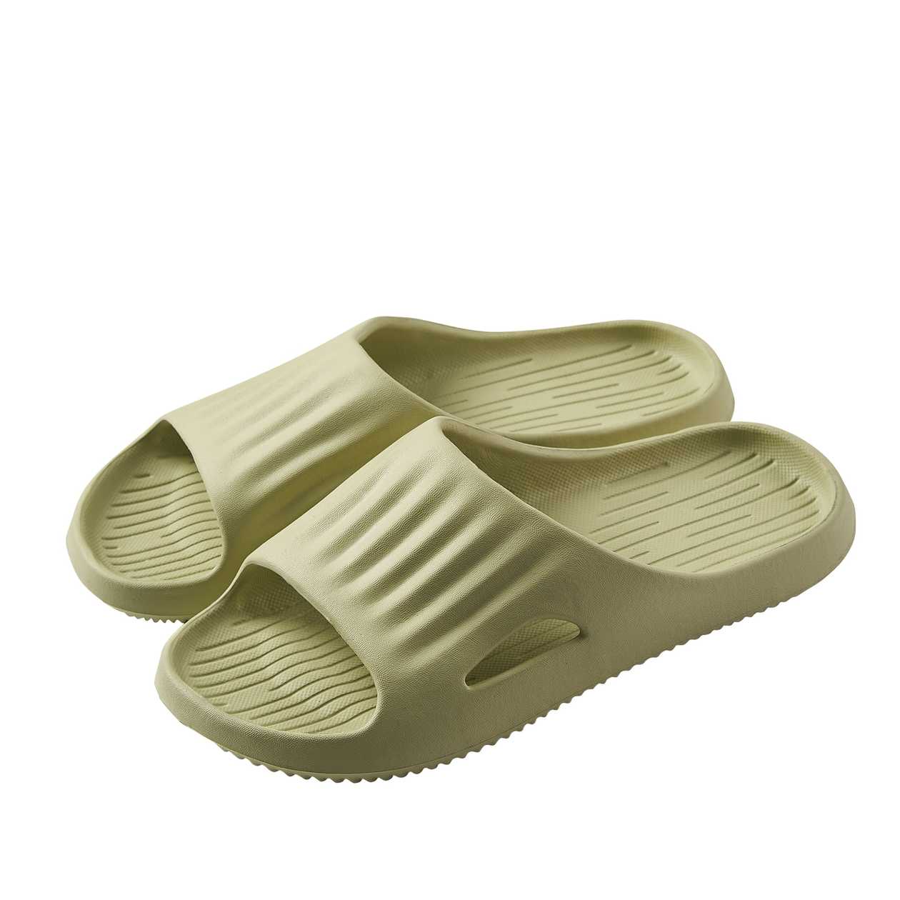 Cloud Feel Men0s Bath Slippers (Green,41-42)